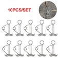thumbnail image 5 of 10 Uds. De tablones ajustables en forma de espiral, clavija de cubierta de pulpo con resorte, hebillas de cuerda de viento, estacas para tienda, clavija para tablero con gancho, 5 of 5