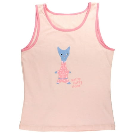 Fiona Tank - Naughty Pets - Fluffy Fiona Juniors Sleep Tank Top