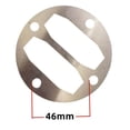 thumbnail image 4 of Chendee Air Compressor Cylinder Head Base Valve Plate Gaskets Washers Aluminum Pad 51 65,51 Type, 4 of 8