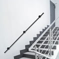 thumbnail image 5 of Handrail For Indoor Steps Stair Railing Hand Rail Wall-mounted 6.6ft Loft Pipe, 5 of 10