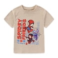 thumbnail image 2 of Marvel Spider-Man Miles Morales Ghost Spider Short Sleeve T-Shirt and Short Set (Boys), 2 Piece Set, Sizes 3T-7, 2 of 7