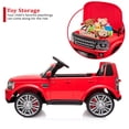 thumbnail image 4 of CazToi Land Rover Licenciado 12V Control Remoto Almacenamiento MP3 Luces LED USB Edad 3-8, 4 of 7