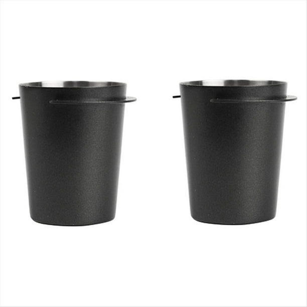 2 Piezas de Dosificadora de Café, Dosificadora de Café de Acero Inoxidable, Accesorios para Cafetera, con Olor A Mal Olor, 51 mm