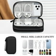 thumbnail image 4 of Miroddi Travel Cable Organizer, Double Layerd Electronics Organizer Waterproof Cable Storage Bag with Zipper, 4 of 8