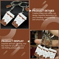 thumbnail image 5 of 2pcs Creative Coffee Cup Key Chains Exquisite Hanging Pendant Key Ring, 5 of 8