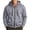 Gray, variant on Casual Hooded Jackets for Men Zip Up Long Sleeve with Pockets Outdoor Jacket