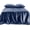 Navy Blue, variant on Elegant Comfort Luxurious 4-Piece Silky Satin Sheet Set Cooling Soft Satin Sheet Set, Twin XL, Navy Blue