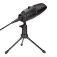 thumbnail image 4 of PC Cardioid Mic, 3.5mm Jack USB Microphone Fashionable Sensitive Classic Black with Tripod for  for, 4 of 7