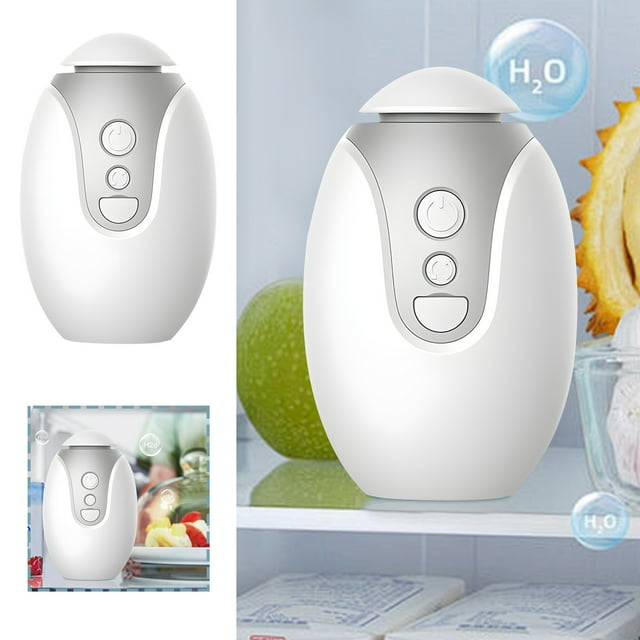 Purificador de Aire para Refrigerador, Eliminación de Olores, Carga de Productos de Cocina Nuevos para Frescura y Desodorización.