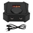 thumbnail image 1 of Fuente de alimentación para máquina de tatuajes Pantalla digital LED Caja de fuente de alimentación para tatuajes ajustable Negro 90‑250V Enchufe europeo, 1 of 10
