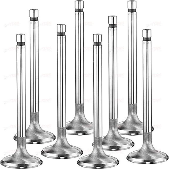 Manley 2011 Chrysler/Dodge 6.4L Hemi w/ Triple Groove (1.654) Race Master Exhaust Valves (Set of 8)