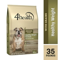 4health with Wholesome Grains Adult Healthy Weight Chicken Formula Dry Dog Food 35 lb