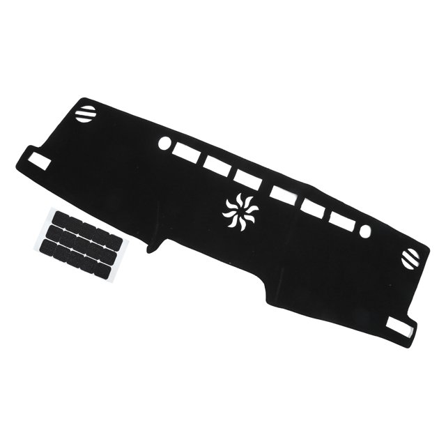 Kit de cubierta de tablero Unique Bargains compatible con Lexus GX GX460 10-21, consola central de poliéster negro duradero con adhesivo