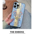 thumbnail image 2 of Case for iPhone 16 Pro,3D Butterfly Flower Kickstand Bling Glitter Diamond Marble Ring Stand Shockproof Women Girls Rhinestone Phone Case for iPhone 16 Pro,6.3 inch 2024 (XDL Purple), 2 of 6