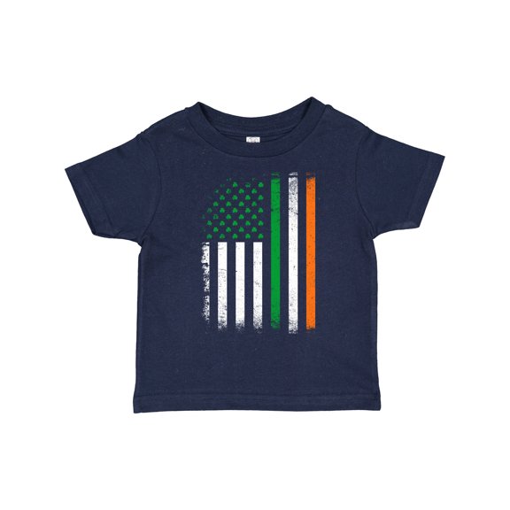 Inktastic Irish American Flag Boys or Girls Toddler T-Shirt