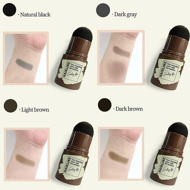 Hairline Shadow Powder Stick Volumizing Cover Up Hair Powder Larga Duración Hairline Shadow Powder ANGGREK No