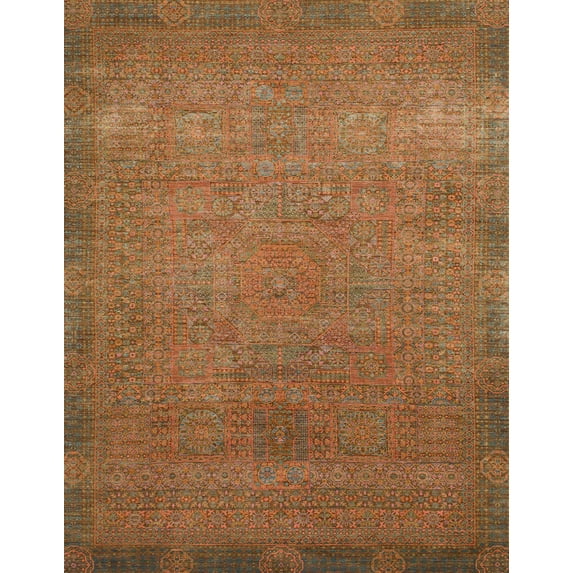 Ahgly Company Machine Washable Indoor Rectangle Abstract Chocolate Brown Area Rugs, 5' x 7'