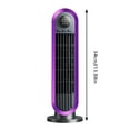 thumbnail image 4 of Jrocdr Timeable Oscillating Tower Fan With Long Endurance And Smart Display Bladeless Fan For Bedroom Vie Air 20-in 3-speed Outdoor Stand Fan Portable Bathroom Fan Odor Fan with Clip for Treadmill, 4 of 7