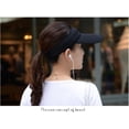 thumbnail image 3 of COCOpeaunt New Summer Women Men Sun Hat Candy Color Transparent Empty Top Plastic Sunshade Hat Visor Caps Bicycle Sun Hat Present, 3 of 6