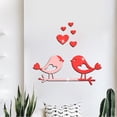thumbnail image 1 of Liquidation! Autocollant Miroir 3D de la Saint-Valentin Acrylique Imperméable Auto-Adhésif, 1 of 1