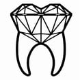 thumbnail image 1 of Cuadro Decorativo de Metal con Diseño diente Chico, 1 of 4