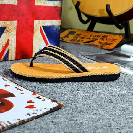 

Tangnade Casual Shoes Men Summer Flip Flops Shoes Sandals Male Slipper Flip-flops