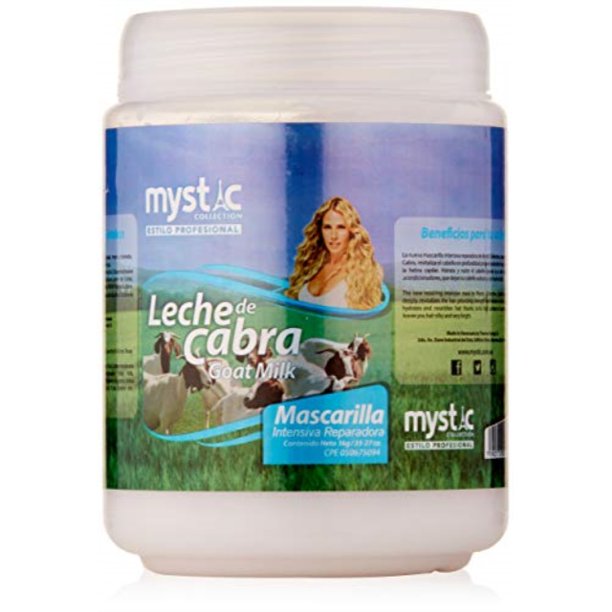 kleravitex goat milk treatment mask for dry hair