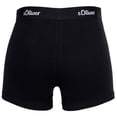 thumbnail image 3 of s.Oliver Calzoncillos para hombre, paquete de 3 - Boxer Briefs, Algodón Stretch Negro L, 3 of 3
