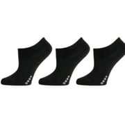 DKNY Womens 3 Pairs Microfiber No-Show Socks