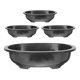 thumbnail image 1 of Moluckfu 4Ud Macetas Negras Para Plantas Con Ideales Para Y Hogar, 1 of 8