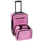 thumbnail image 1 of Juego de equipaje Rockland Fashion Softside Upright, rosa, 2 piezas, 1 of 5
