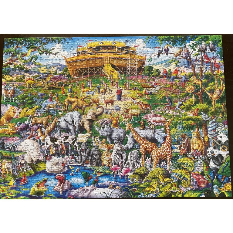 MasterPieces Noah's Ark 1000 Piece Jigsaw Puzzle photo 7