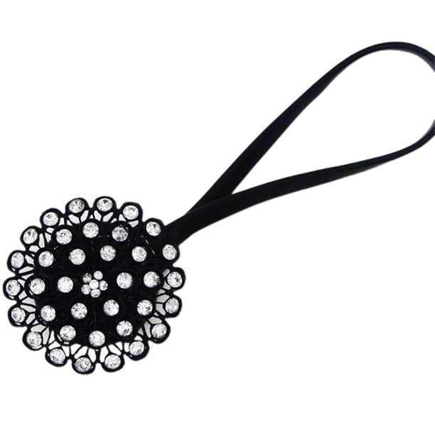 Hebilla Magnética Para Cortina, Lazo Para Cortina, Clip Para Cortina, Hebilla Magnética De Flor Para Decoración Del Hogar Serendint HA044113-01