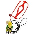 thumbnail image 3 of Sorrowso Bird Harness Leash for Small Parakeets Cockatiels Conures Macaws Parrots Birds, 3 of 19