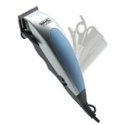 Wahl 22-Piece Complete Hair Clippers Haircutting Kit with Self-Sharpening Steel Blades and 10 Attachment Combs, Scissors, Multiple Styling Combs and Hard & Soft Case Included
