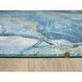 thumbnail image 4 of Illusions 6225 Teal Stone Area Rug, Size - 9'10" x 13'2", 4 of 5