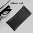 thumbnail image 3 of GOOHOCHY Bolsa para gafas de sol con cierre automático, de cuero, para viajes al aire libre, 3 of 8