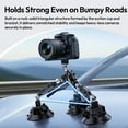 thumbnail image 2 of Ulanzi TB15 Aluminum Suction Cup Mount – 360° Camera Magic Arm Car Rig System, Heavy-Duty Suction Base for DSLR, GoPro, Action, and Mirrorless Cameras, 2 of 14