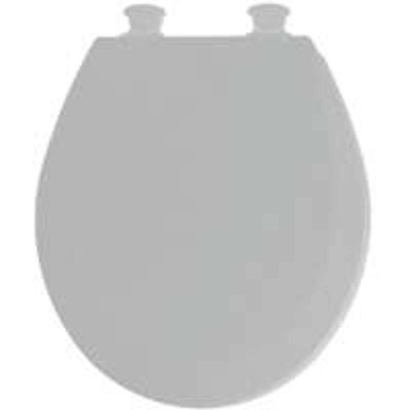 White Round Wood Toilet Seat 44cp 000 for sale online Bemis Mfg Co 