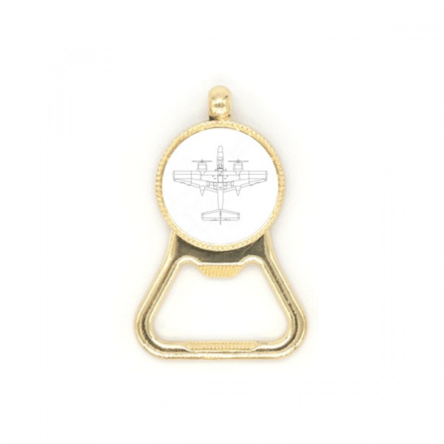Plane Army Line Art Deco Fashion Beer Bottle Cap Opener Stainless Steel Key Chain