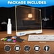 thumbnail image 2 of Contixo Tablero de Dibujo con Brillo LED de 17'' para Niños con Soporte, 9 Niveles de Brillo, Tablero de Mensajes Recargable con Luz, 12 Plumas Neón, Caballete de Arte USB-C, Tableta de Dibujo sin De, 2 of 8