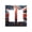 Double Toggle Screwless, variant on Union Jack UK Flag Art Double Blank Wall Plate Decorative Electrical Outlet Light Switch Cover Switchplate