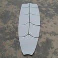 thumbnail image 2 of Traction Pad - 9 Pieces Diamond TGrooved Paddle Board Deck Grip for Longboard Surfboard Marine Boat Yacht Kayak (Grey), 2 of 6