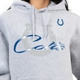 thumbnail image 3 of Women's G-III 4Her by Carl Banks Gray Indianapolis Colts Shadow Logo Fleece Pullover Hoodie, 3 of 3