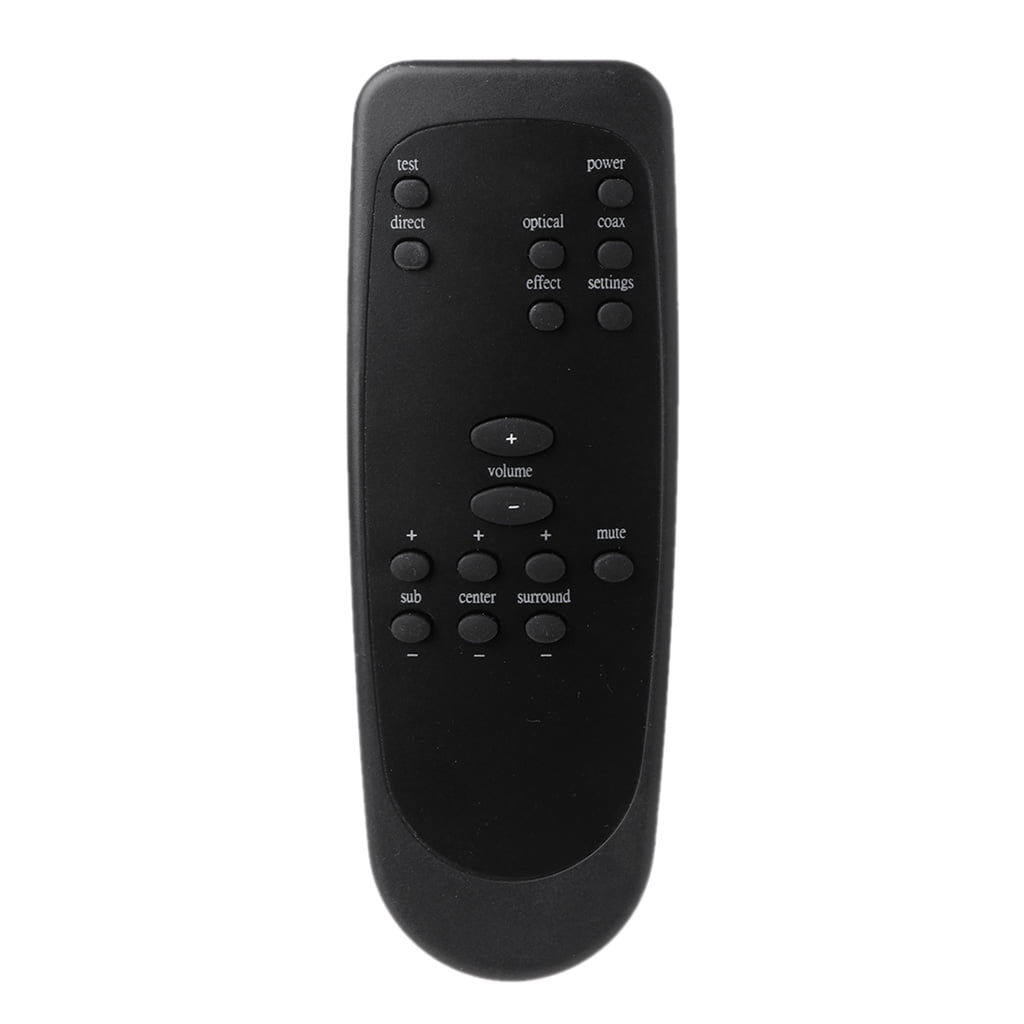 Black Remote Control for Logitech Z5500 Z680 System Speaker