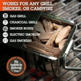 thumbnail image 4 of Camerons Wood Smoker Chips, 3 Pack ~ 2 lb. Bag, 260 cu. in. - Apple, Cherry, Hickory - 100% Natural, Fine Wood Smoking and Barbecue Chips, 4 of 5