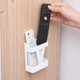 thumbnail image 4 of Soporte de enchufe de rack de almacenamiento de control remoto montado en la pared sin perforaciones (blanco) Ndcxsfigh Nuevos Originales, 4 of 8