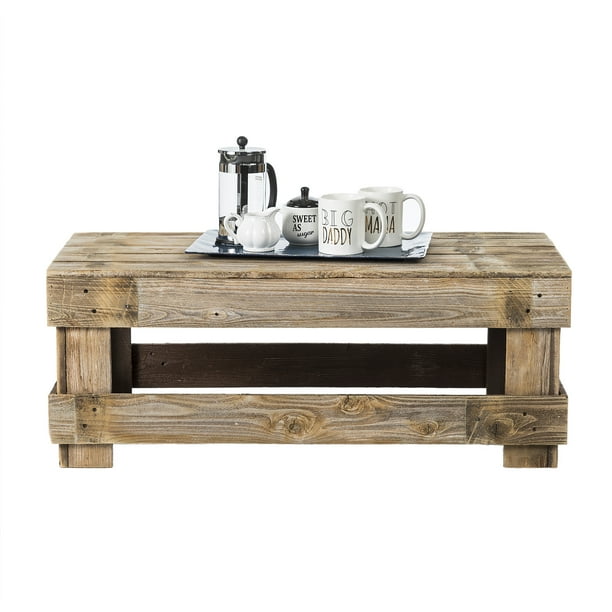Del Huston Barnwood Coffee Table Walmart Com Walmart Com