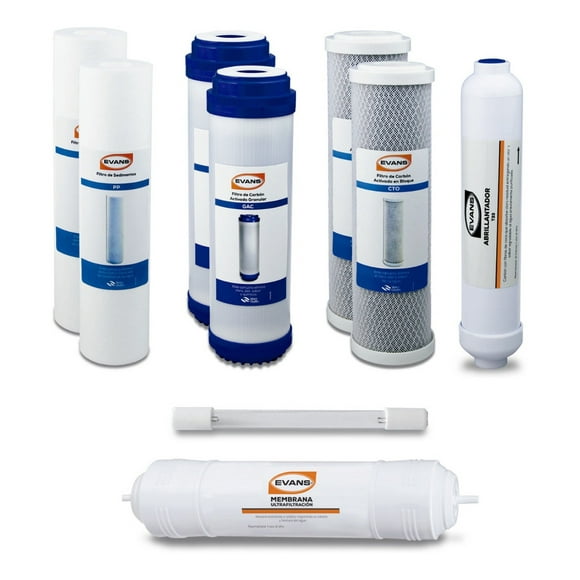 Kit De Consumibles Para Purificador Evans Wp-3