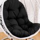 thumbnail image 4 of Cojín para sillón de ratán, columpio colgante, cojín para silla de ratán, funda de cojín para jardín y patio, color negro, 80x120cm goodnice - Genérico, 4 of 4